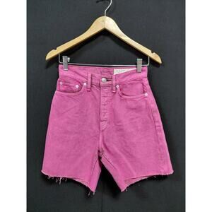 rag & bone NEW YORK rag & bone 100% Organic Cotton Pink Shorts Solid Size 24